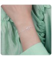 Heart Rope Silver Bracelet BRS-134